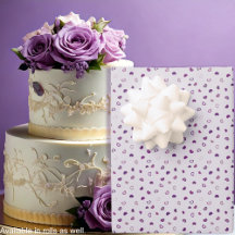 Harten - Donkerpaars op licht violet