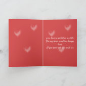 Harten een Flutter Valentijns Kaart (Binnen)