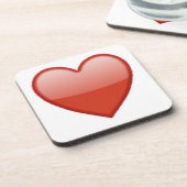 Harten - Emoji Onderzetter (Linkerzijde)