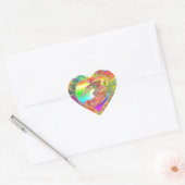 Harten en Angel Hart Sticker (Envelop)