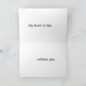 Harten en Bloemen 10 Feestdagen Kaart (Binnen)