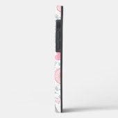 Harten en bloemen Case-Mate iPhone case (Achterkant / Links)
