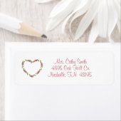 Harten en Bloemen Elegant de Etiketten van het Adr (Insitu)