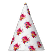 Harten en bloemen feesthoedjes (Rechts)