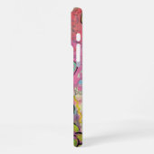 Harten en bloemen iPhone hoesje (Linkerkant)