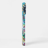 Harten en bloemen iPhone hoesje (Rechterkant)