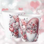 Harten en Bloemen Kabouter Latte Mok