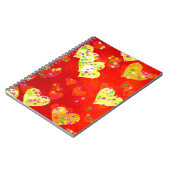 Harten en bloemen notitieboek (Linkerzijde)