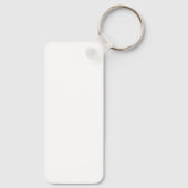 Harten en bloemen Premium-Sleutelhanger Sleutelhanger (Achterkant)