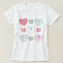 Harten en Bloemen T-shirt