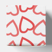 Harten en bloemen voor mijn Valentijn Bedankdoosjes (Bovenkant)