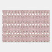 Harten en bloesems inpakpapier vel (Voorkant 2)