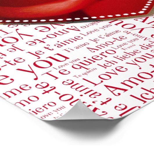 Harten en brieven - poster (Hoek)