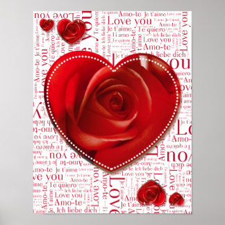 Harten en brieven - poster