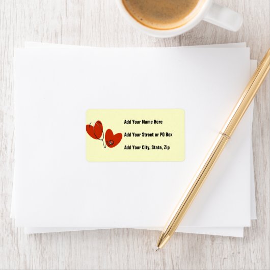 Harten en de T-shirts en de Giften van de Etiket (Insitu)