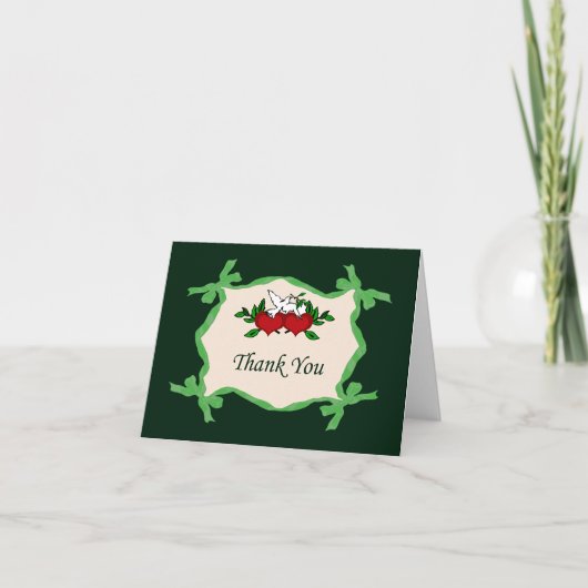 Harten en duik dank je kaart (Voorkant)