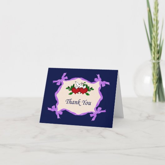 Harten en duik dank je kaart (Voorkant)