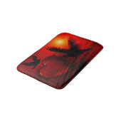 Harten en duiven badmat (Gekanteld)