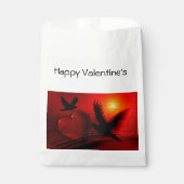 Harten en duiven bedankzakje (Voorkant)