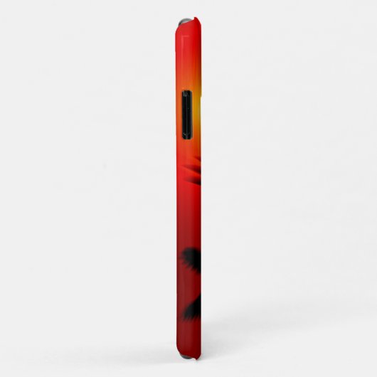 Harten en duiven Case-Mate iPhone case (Achterkant/rechts)