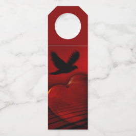 Harten en duiven flessenhanger