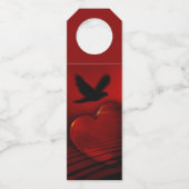 Harten en duiven flessenhanger (Achterkant)