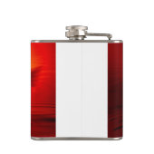 Harten en duiven heupfles (Achterkant)