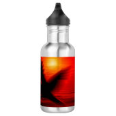 Harten en duiven waterfles  (Rechts)