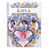 Harten en feeën notitieboek (Voorkant)