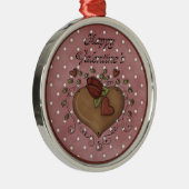 Harten en Garland Valentijnsdag Ornament (Rechts)