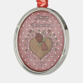 Harten en Garland Valentijnsdag Ornament (Links)