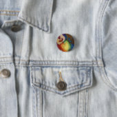 Harten en handen Diversiteit Hart de Speld van de  Ronde Button 3,2 Cm (In situ)