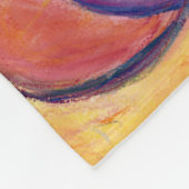 Harten en handen liefdesdiversiteit Art Soft Blank Fleece Deken (Hoek)