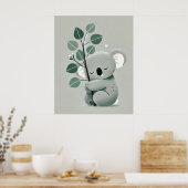 Harten en hugs poster (Keuken)