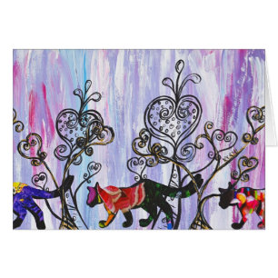 Harten- en kattenkaartje