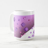 Harten en Kubussen Koffiemok (Voorkant links)