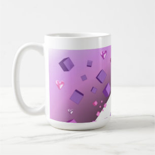 Harten en Kubussen Koffiemok