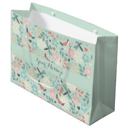 Harten en libellen flora groot cadeauzakje