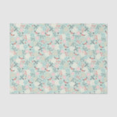 Harten en libellen flora tissuepapier (Voorkant)