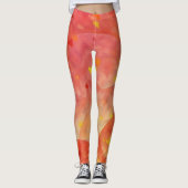 Harten en liefde Artsy Leggings (Voorkant)