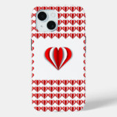 Harten en liefde Case-Mate iPhone case (Achterkant)