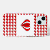 Harten en liefde Case-Mate iPhone case (Achterkant (horizontaal))