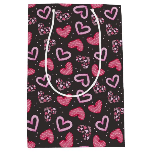 Harten en Liefde Medium Cadeauzakje (Voorkant)