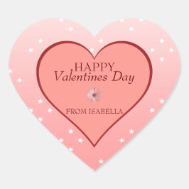 Harten en maaltijd hart sticker