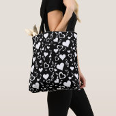 Harten en Muzieknoten Tote Bag (Dichtbij)