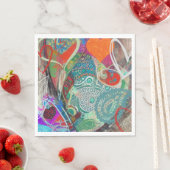 Harten en Paisley Servet (Insitu)