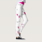 Harten en pijlen Leggings (Rechts)
