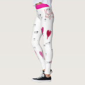 Harten en pijlen Leggings (Links)