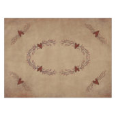 Harten en Pip Berry tafelkleed (Voorkant (Horizontaal))