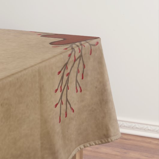 Harten en Pip Berry tafelkleed (Voorbeeld)